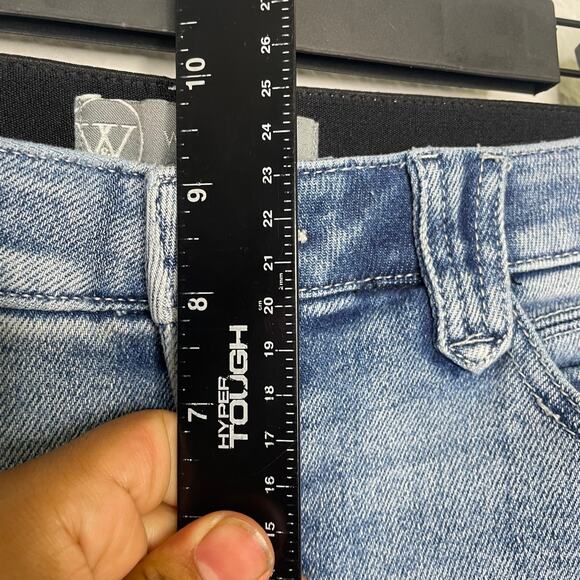Wit & Wisdom Womens Jeans Size 4 Denim Blue Medium Wash Skinny Leg Mid Rise - Picture 5 of 12
